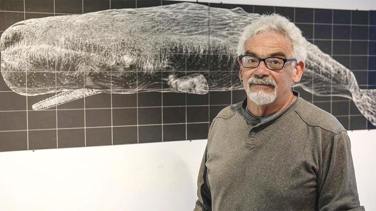 "Or, The Whale,” a 51-foot scratchboard masterpiece by Jos Sances, details the history and cost of American capitalism.